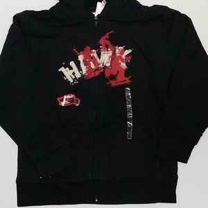 New Vintage Boys Tony Hawk Zip Up Hoodie M